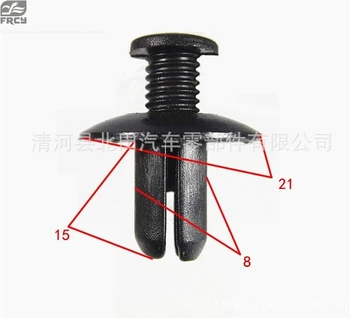 

car stickers Car styling buckle clip Screw mandrel For Mitsubishi ASX Lancer Pajero Sport Outlander Skoda Octavia A5 A7 Fabia