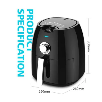 

Air Fryer Household Intelligent No Fumes High Capacity Electric Fryer French Fries Machine 4.5L