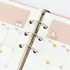45 Sheets Kawaii A5 A6 Loose Leaf Notebook Paper Refill Spiral Binder Index Inner Pages Monthly Weekly Daily Planner Agenda 5