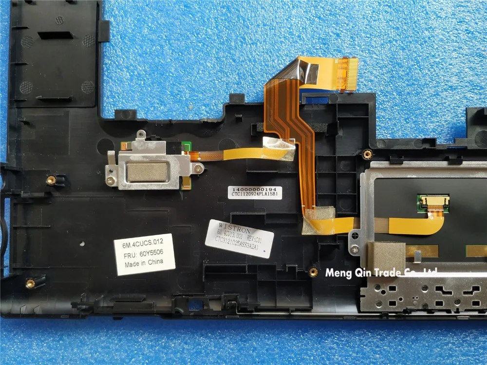 New Lenovo Thinkpad T510 W510 T510I Palmrest Keyboard Bezel Upper W//FPR 60Y5504