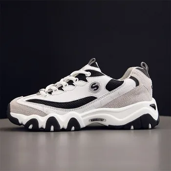 

Spring and Summer of 2019 Women's shoes mesh breathable leisure shoes fashion style breathable stitching outdoor shoes