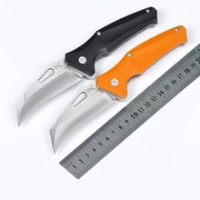 Высокое качество 8CR18MOV лезвие G10 Ручка 2 цвета 01 складной охотничий Открытый Походный нож выживания Тактические Ножи EDC ручные инструменты