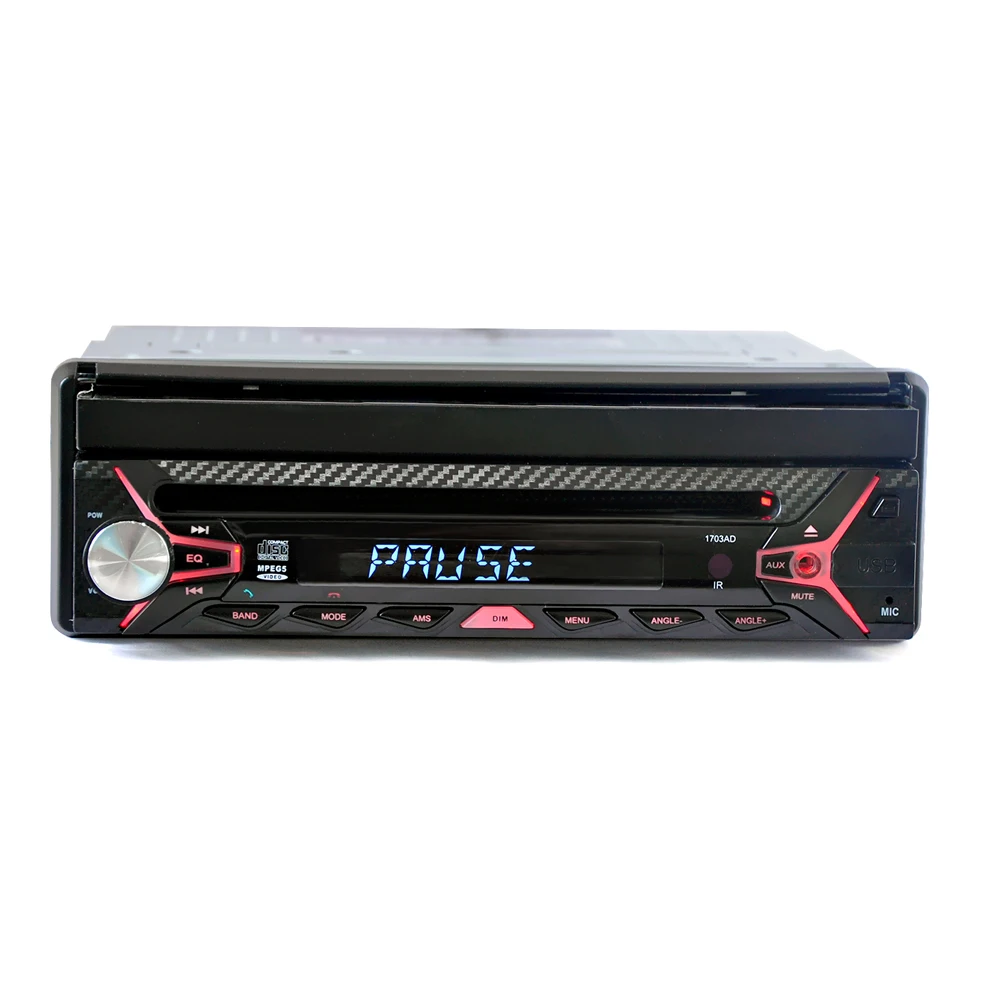 Excellent Universal 7" 1 Din Car Video with Automatic Retractable HD Contraction Touch Screen BT Car MP5 Player Audio 21
