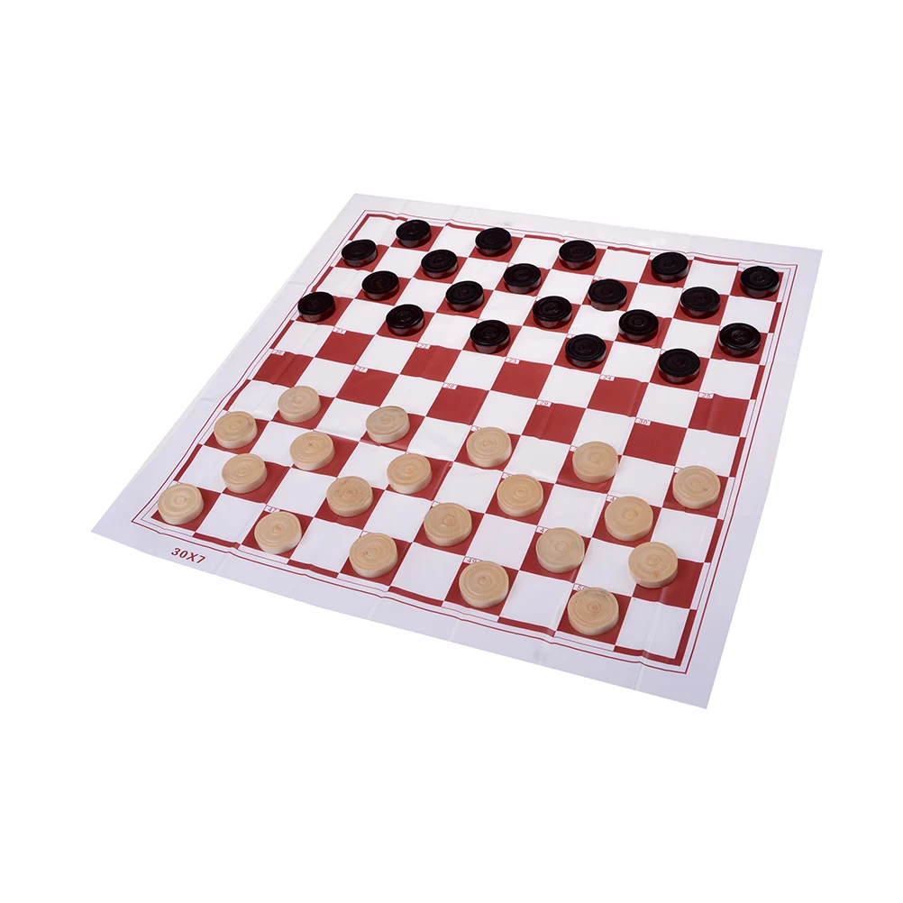 

Gmarty 1set Wooden International Chess Set Board Travel Games Chess Backgammon Draughts Entertainment