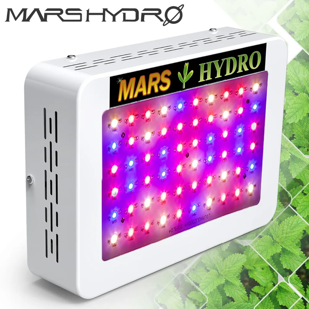 Mars Hydro LED Grow Light 300W Full Spectrum Lamp ,Indoor Medical Plant Veg/Flower Hydroponic Planting Indoor Garden strawberry grow bag gardening flower pot planting bag living indoor wall planter garden tool