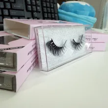 Ручная работа настоящая полоска норковых ресниц индивидуальные ресницы высокого качества