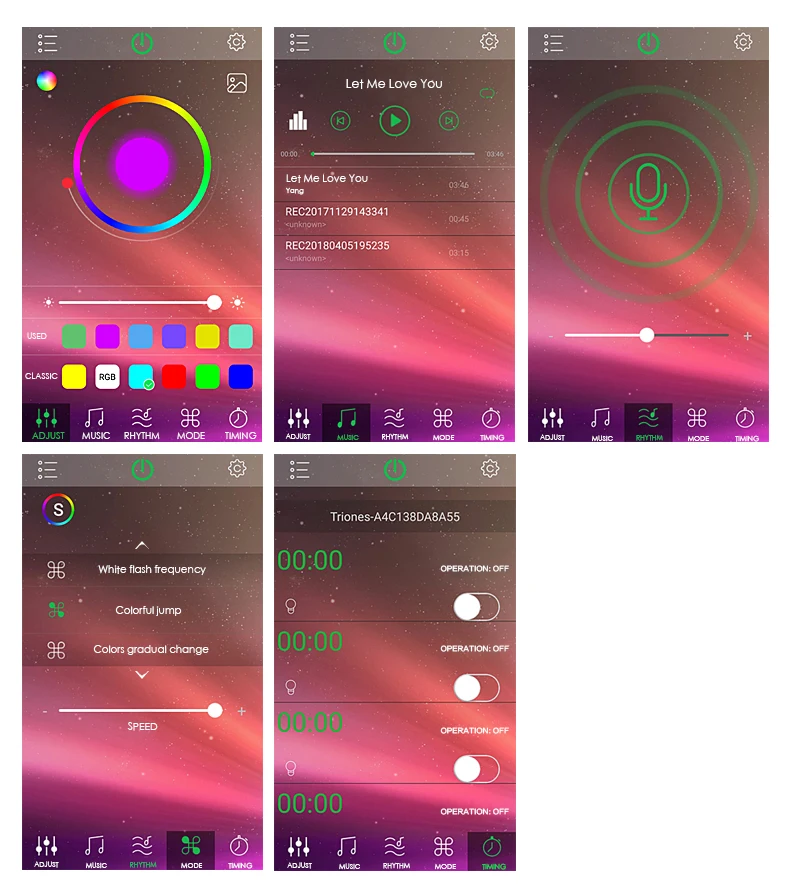 Светодиодная лента WiFi/Bluetooth RGB/RGBW контрольный Лер DC 5 V 12 V 24 V Android IOS APP Amazon Alexa Google Magic Home IR control