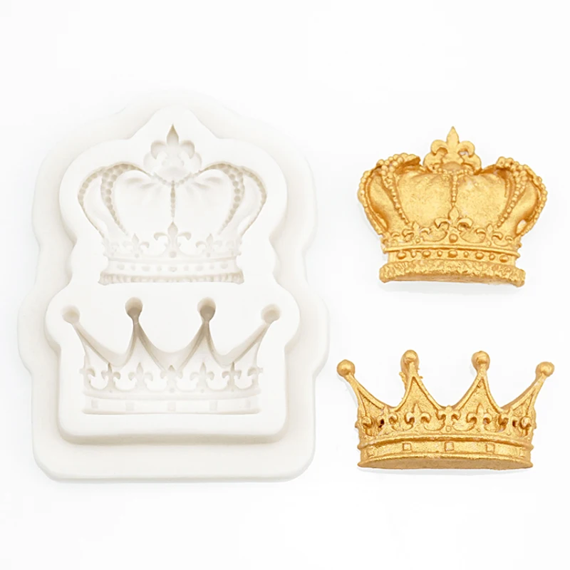 

Princess Crown Silicone Mold Fondant Mould Cake Decorating Tools Chocolate Gumpaste Mold, Sugarcraft, Kitchen Accessories