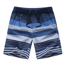 Шорты Для мужчин Повседневное широкий напечатаны пляж Для мужчин; хлопковые шорты в повседневном стиле шнурок середине талии брюк Шорты брюки сезон: весна–лето c0429