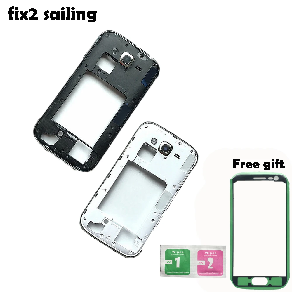

New Middle Bezel Frame Housing Assembly For Samsung i9060 Galaxy Grand Neo Fascia White Gold Black With Tracking number