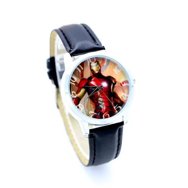 Quartz Avenger Lovely Iron Man Watch Kids Sports Fashion Cartoon Watch Wrist Wat Quartz Avenger Lovely Iron Man Watch Kids Sports Fashion Cartoon Watch Wrist Wat