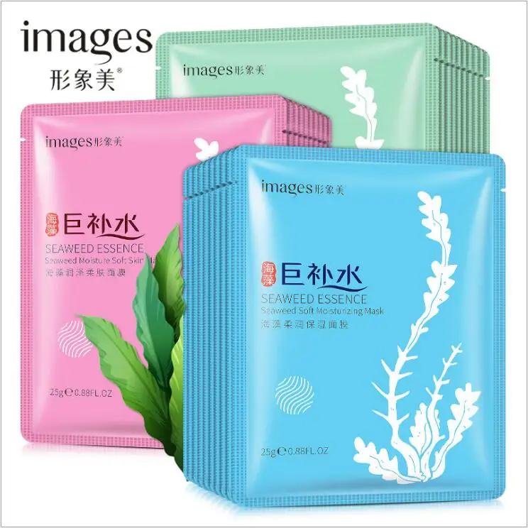 

Seaweed Face Mask Anti-aging Hydrating Moisturizing Algae Mineral Mask Korean Cosmetics Face Masks Eye Patches Skin Care