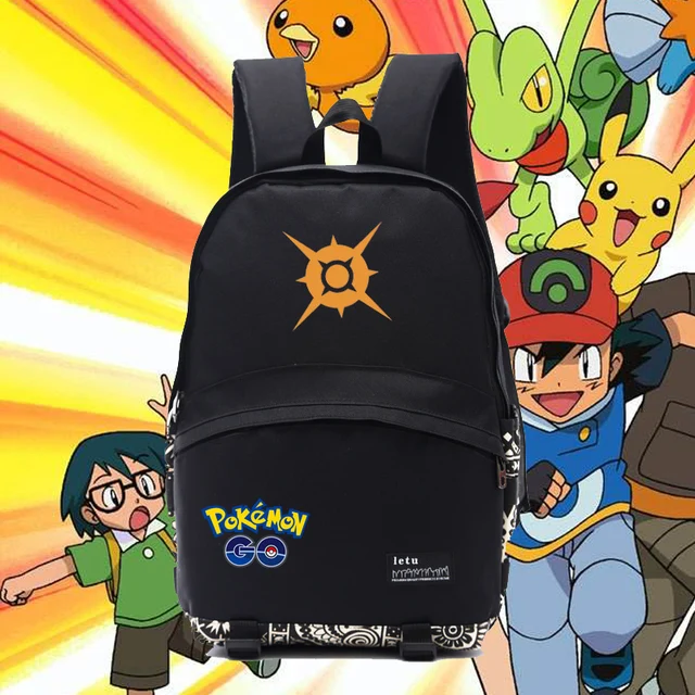 Cool new portable game Pokemon moon/ pokemon sun logo printing