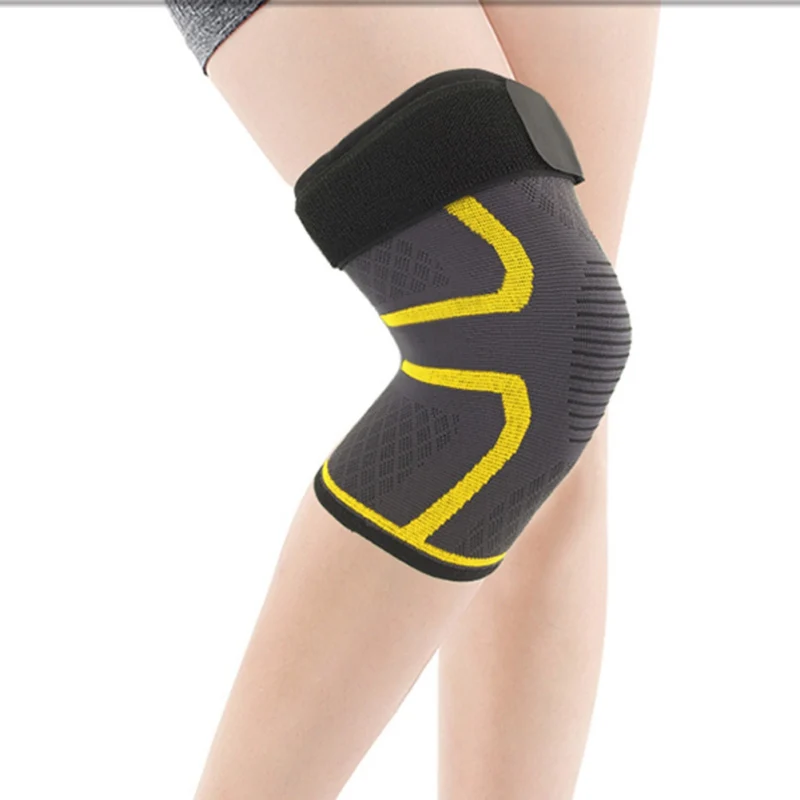 1 Pc Outdoor sports knee pads breathable knit knee pads running riding