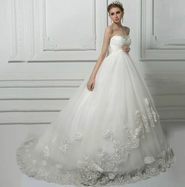 2018 Wedding Dresses High Waisted