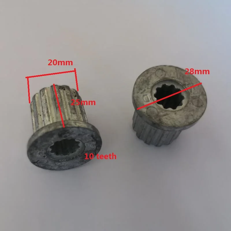 

Washing Machine Parts pulsator washing board metal central gear 10 teeth 11 teeth round shape 28mm diameter