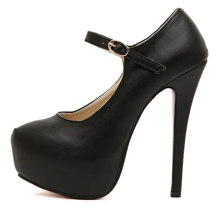 Size 10 12 Big Size Autumn font b Women b font Shoes High Heels Commuter font