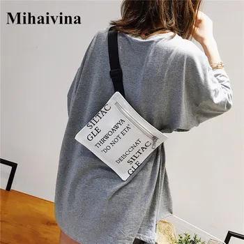 

Mihaivina Fashion Fanny Packs For Women Waist Bag Letter Desiccant Modeling Shoulder Bags Lady Crossbody Chest Bag Handbag Bolsa