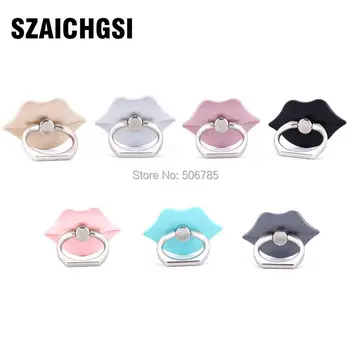 

SZAICHGSI 360 Degree lip Finger Rings Smartphone Phone Stand Holder Mobile Phone holder stand For iPhone iPad all Phone 1000pcs
