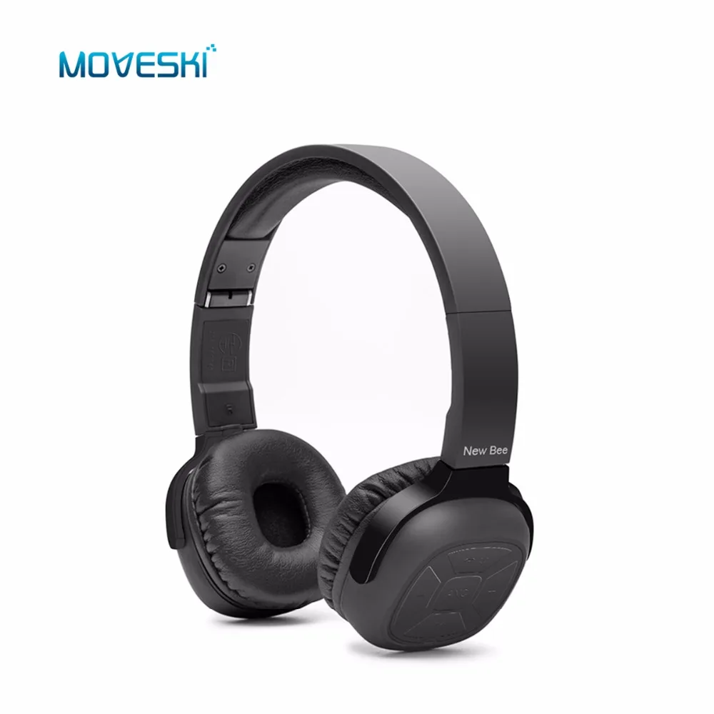 Moveski NB6S Active Noise Cancelling NFC Bluetooth Headphone Long