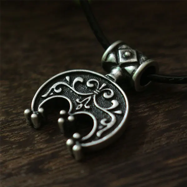 1 шт. подвеска в виде лунной Луны norse Lunula полумесяца ювелирные изделия Луница.