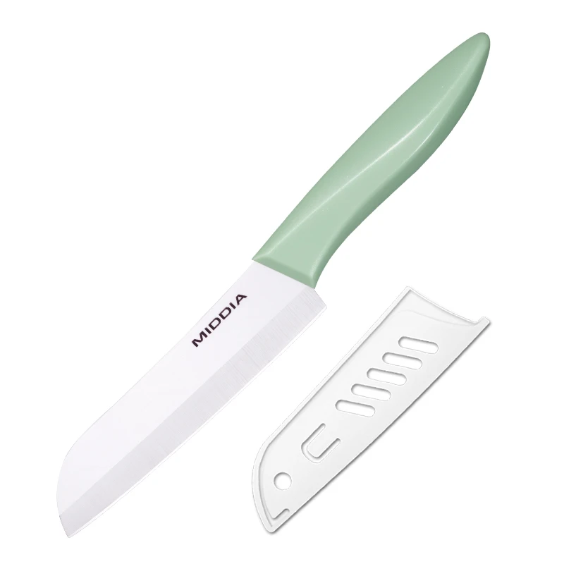 5 дюймов кухонный керамический нож Santoku нож для суши резки Ножи с оболочкой