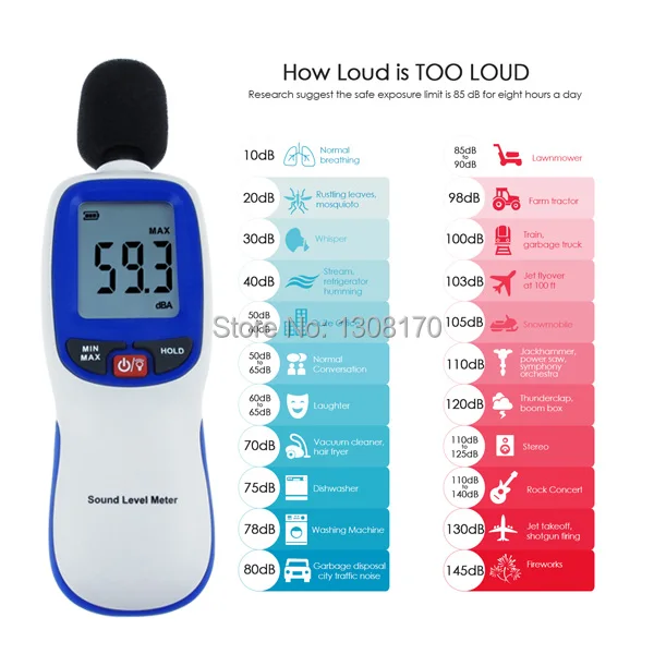 9-Innovative-life-sound-level-meter-SLM-30-Chart