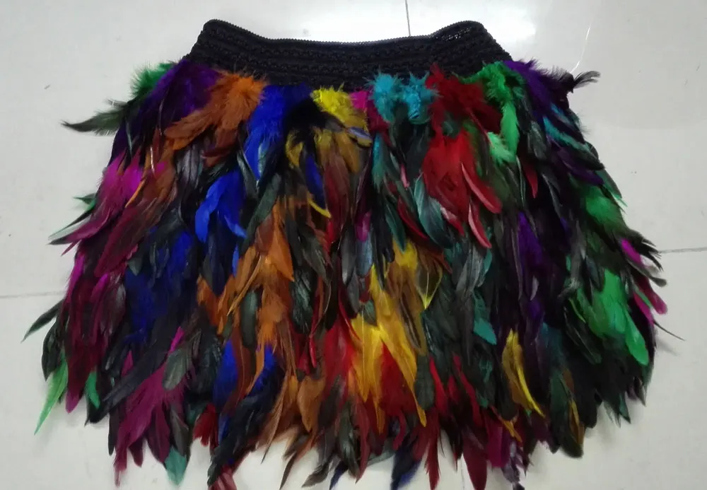 SKT17004 15.75-inches-(40cm)rainbow-color-skirt-1