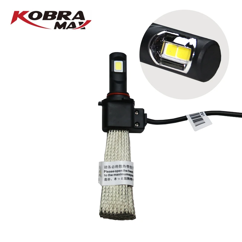 KobraMax S7 светодиодная фара H4 8000lm 72 Вт 6000 К 9005 универсальная (продается в
