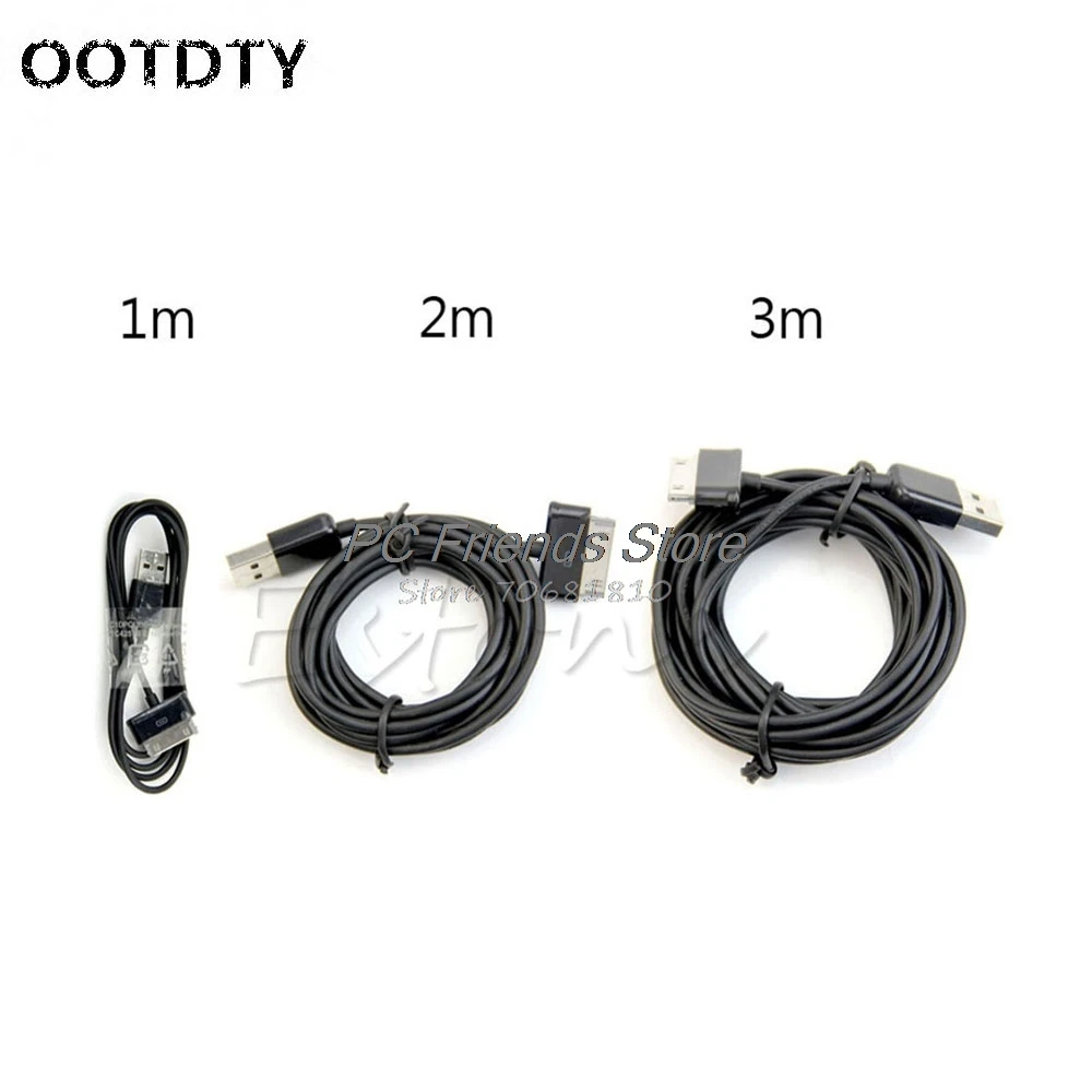 1/2/3m USB Sync Data Charger Cable For Samsung Galaxy Tab P3100 P1000 P7300 P3110-PC Friend