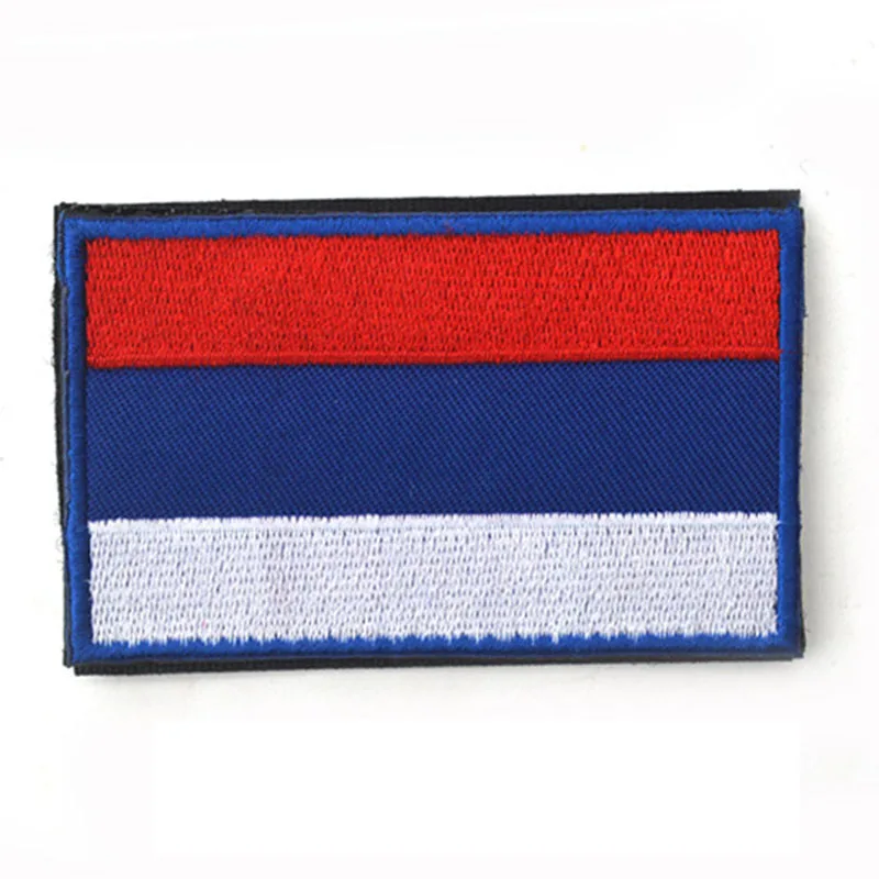 

Russian Flag Embroidery Dress Badge Military Tactical Russian Personality Armband Logo 8 * 5cm
