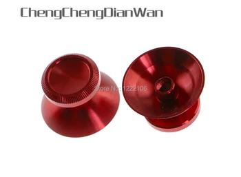 

ChengChengDianWan 20pcs=10pairs Aluminum Metal 3D Analog Joystick Cap 3D Rocker Joystick Cap Shell Mushroom Cap for PS4 xbox one