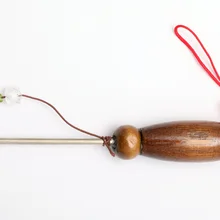 Деревянная ручка Чай иглы для любопытных пуэр Чай торт, Чай Ножи, Резаки для SIM-карт, Чай инструмент, утварь, pj11