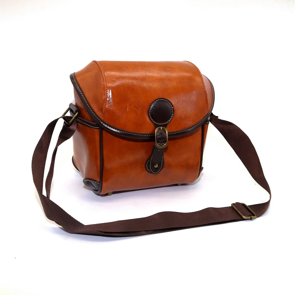 Retro Vintage Leather Camera Case Bag For Olympus OMD EM 1 em1 EPL5