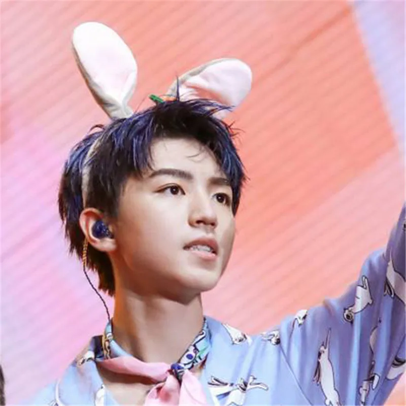 Bendable Bunny Ears Carrot Headband Cute Hair Band Women Girls