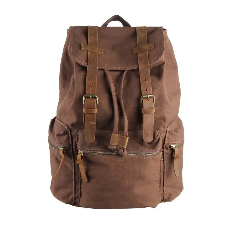 ФОТО 9003B J.M.D New Style Canvas Fancy Laptop Backpack Travel bag Drawstring Closed Bag For Men Rucksack 