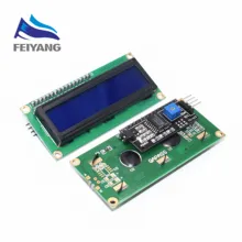 10 шт. ЖК-дисплей 1602+ I2C ЖК-дисплей 1602 Модуль синий экран IIC/I2C ЖК-дисплей 1602 переходная пластина MODU