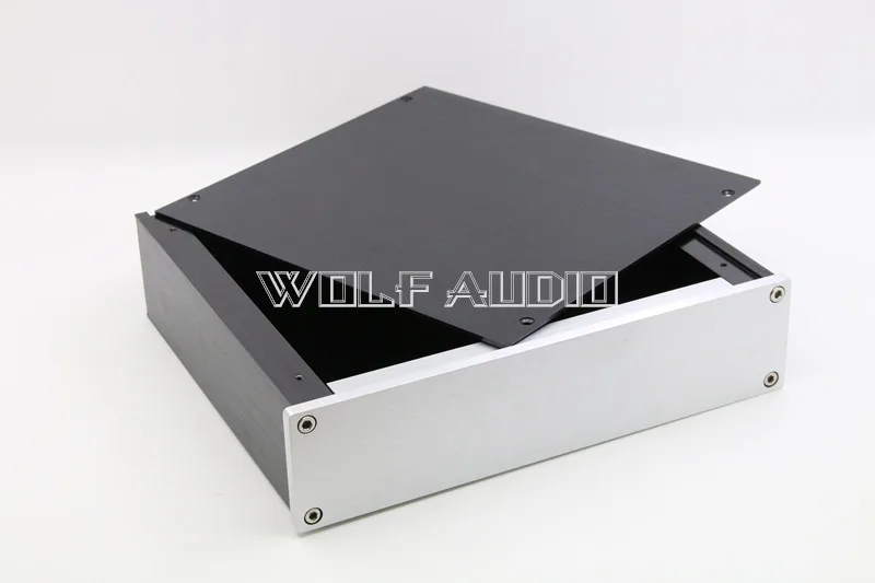D 2205 Headphone Enclosure Full Aluminum AMP Chassis DAC Box Premplifier Case DIY