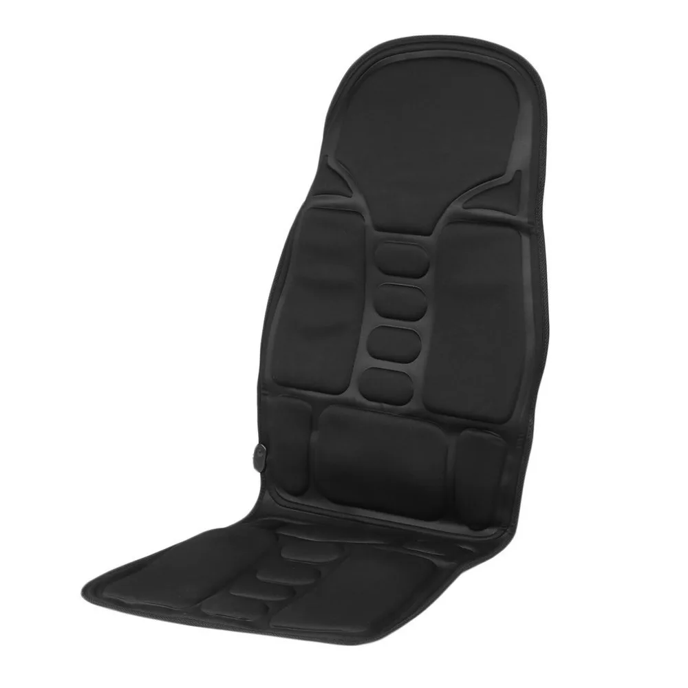 Car Household Office Full Body Massage Cushion Lumbar Heat Vibration Neck Relaxation Seat EU/US Plug new |