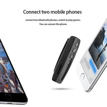 

Wireless Bluetooth Receiver Car Mobile Audio Compact And Lightweight Adapter 3.5mm Car MP3 Player Bluethooth Transmiter