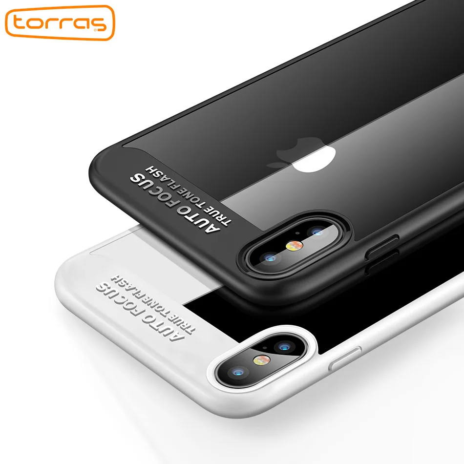 TORRAS luxury phone case For iPhone X,transparent high quality phone