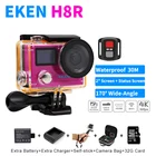 Cheap 100% New EKEN H8/H8R Action Camera VR360 Ultra 4K/30fps Dual LCD Mini Cam Waterproof Sports Camera Gopro Camrea compatible