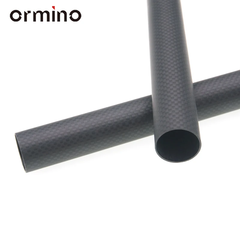 

Ormino 2PCS 22mm Carbon Fiber Tube Quadcopter Hexacopter Frame arm Landing Gear Rc Drone kit Multicopter Diy 22X20X500mm tube