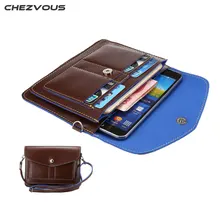 Универсальная кожаная сумка маленькая сумка через плечо для iPhone/samsung/sony/HOMTOM/Lumia Molle Чехол для телефона сумка ниже 6,3 ''XCZ01