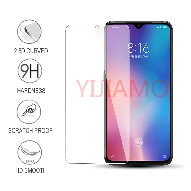 2 шт. закаленное стекло для XiaoMi 9 Защитное телефона Mi se XioMi Mi9 T pro pelicula de vidro|Защитные