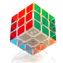 Z cube прозрачный 3x3x3 Magic кубическая Головоломка с быстрым кубом игрушка
