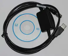 Novo cabo de dados de download usb para estações totais nikon DTM-322, NPL-332, win7