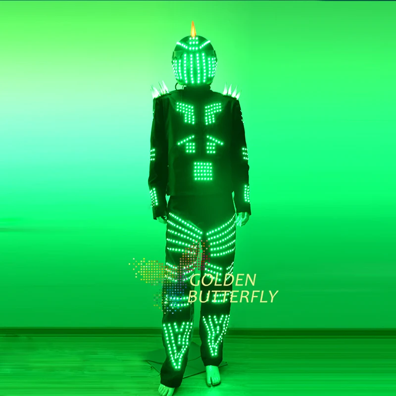 LED Suits Fashion Multi Style Luminous Clothes Glowing Talent Show Men's LED Light Clothing