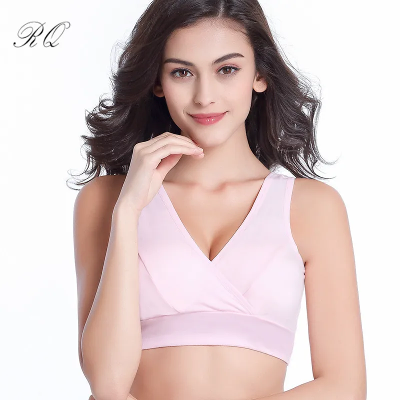 RQ Brand Soft Maternity Nursing Bra Women Cotton Underwear Maternity bra Underwear Women Breast