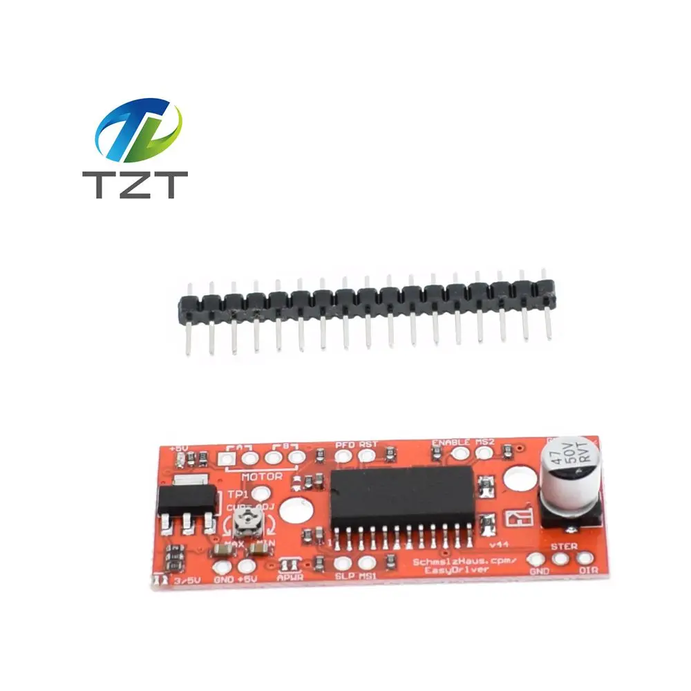 Шаговый двигатель A3967 драйвер двигателя EasyDriver V44 для макетной платы arduino модуль 1
